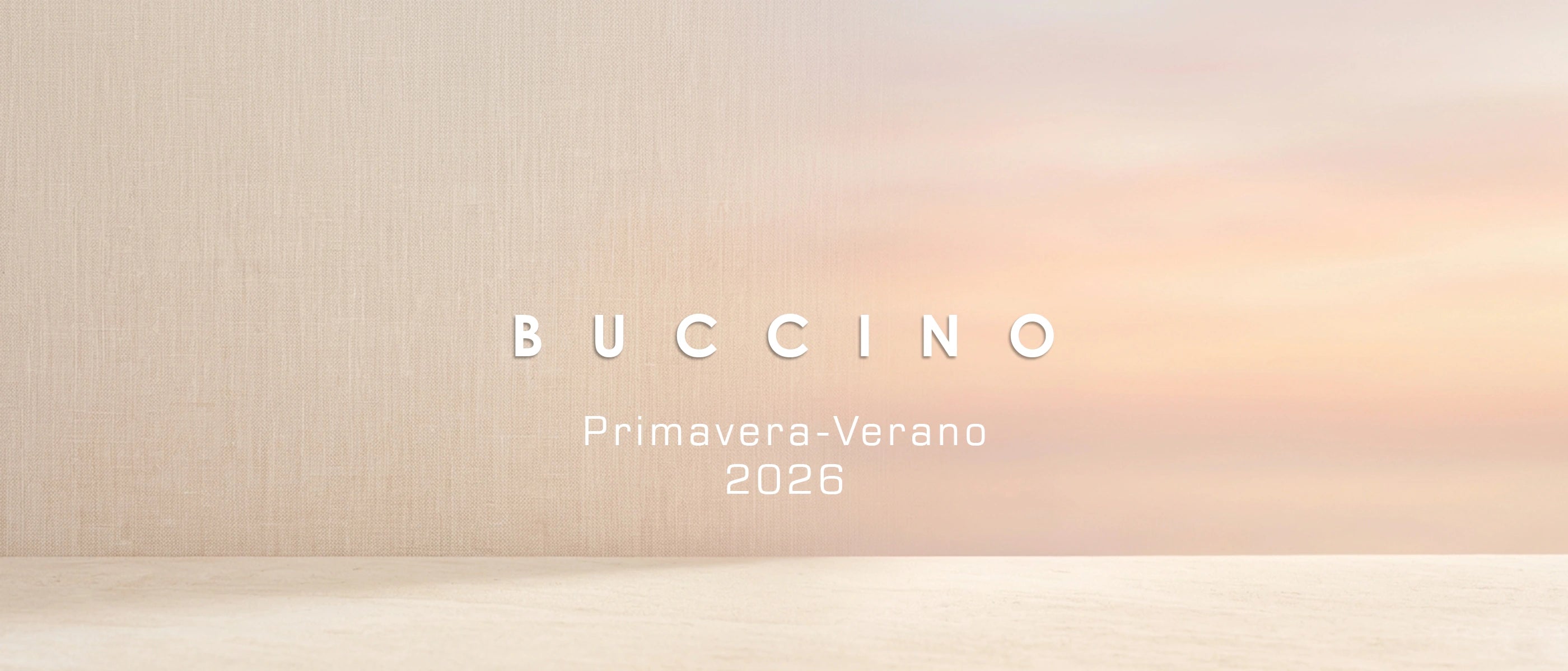Portada de Primavera Verano 2026 de marca buccino